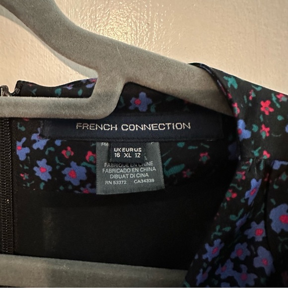 French Connection floral dress size 12 - Picture 3 of 10